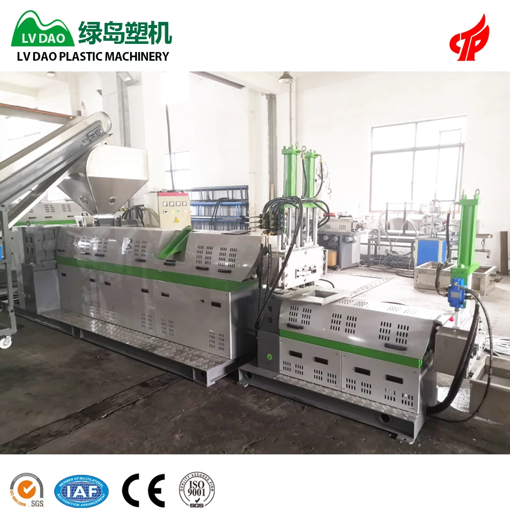 Hard LDD SJP Extrusion plastic pelletizing machine
