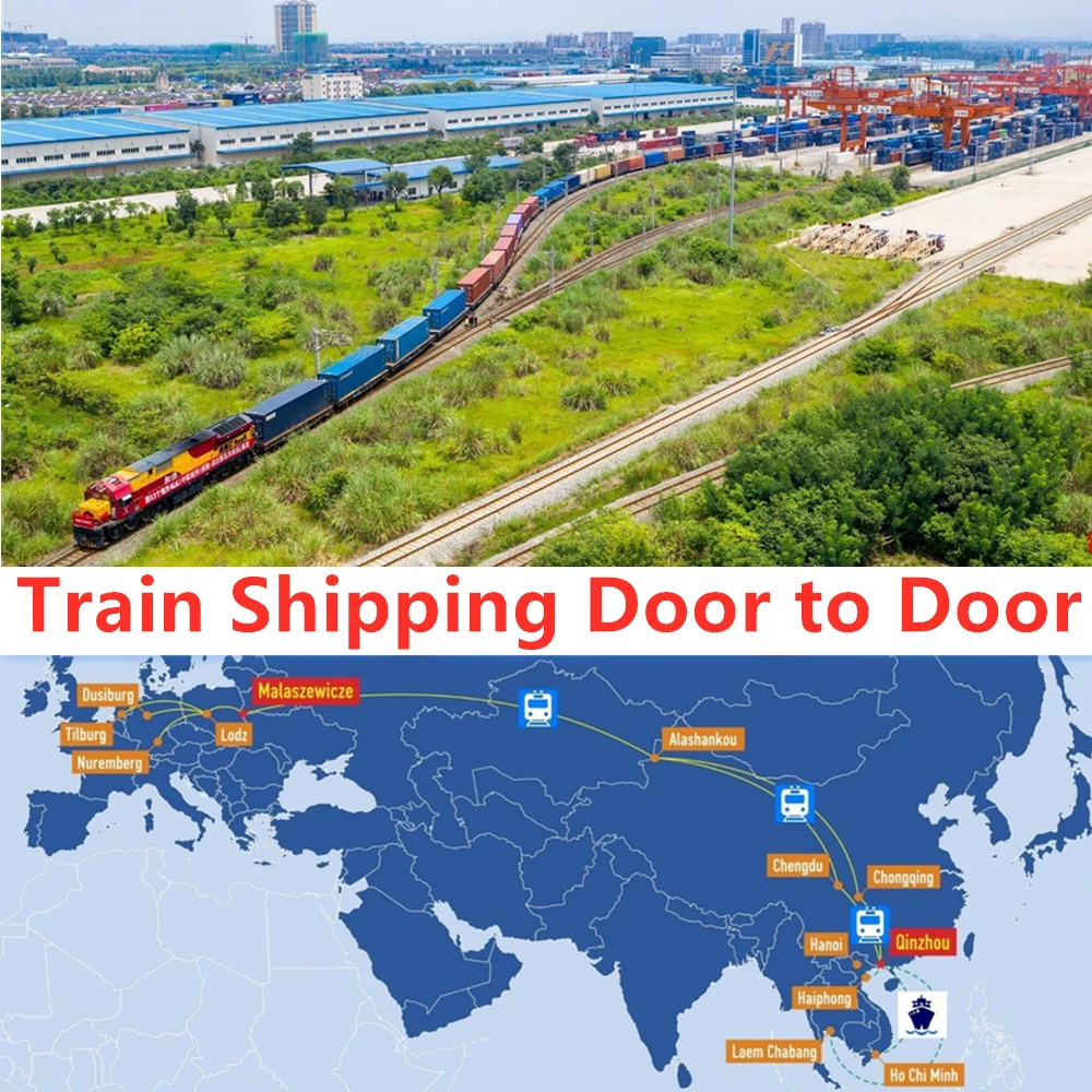 Train/sea/air Shipping agent Truck Transport Door to Door Freight Rate Shipping From China to German