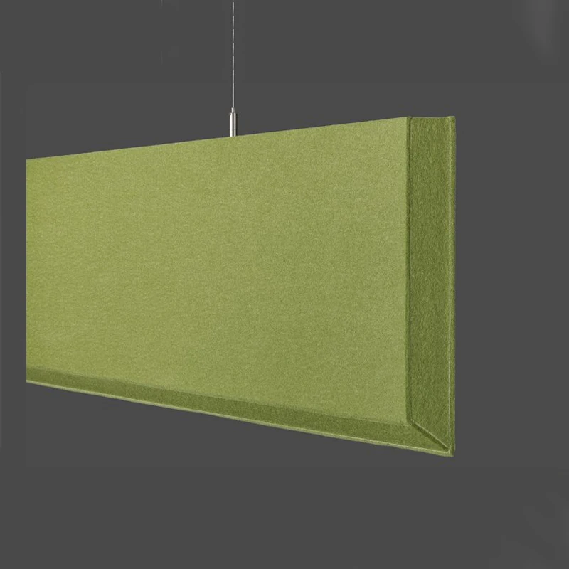 Acoustic Ceiling Baffle noise  high quality pet acoustic ceiling baffles acoustic panels supplier sound absorbing baffles