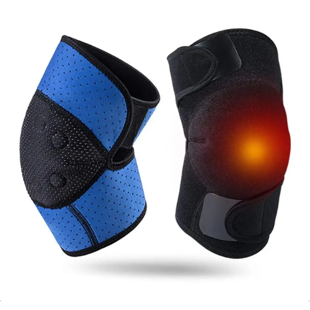 
New Nano-Tech Tourmaline Self Heating Knee Pads Magnetic Therapy Knee Wrap Brace Knee Support for Arthritis Pain Relief 