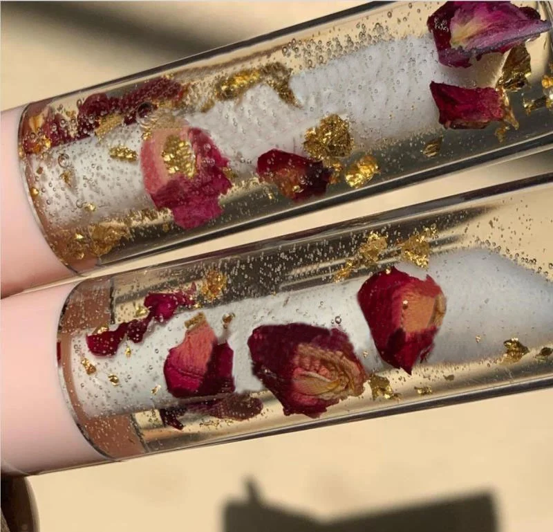 Оптовая продажа на заказ натуральный волшебный Увлажняющий блеск для губ с розовым