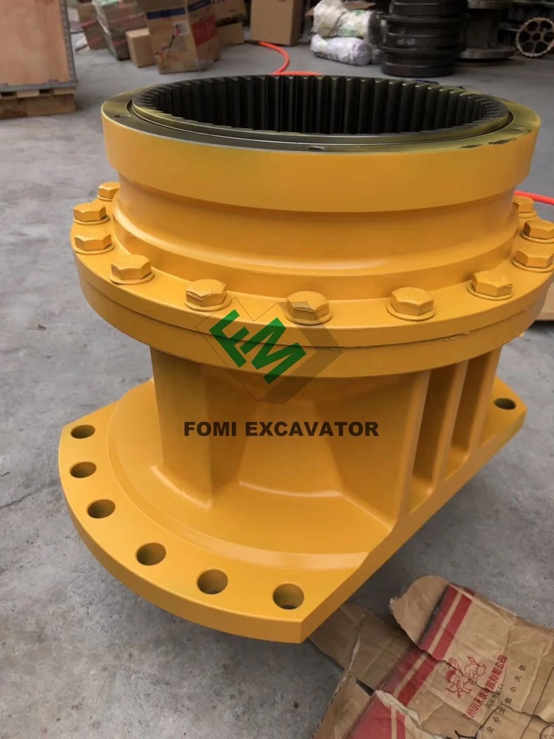 Fomi New Excavator Parts CAT374F E374F Swing Reducer Gearbox 378-9543 3789543 For Caterpillar 374F Swing Gearbox
