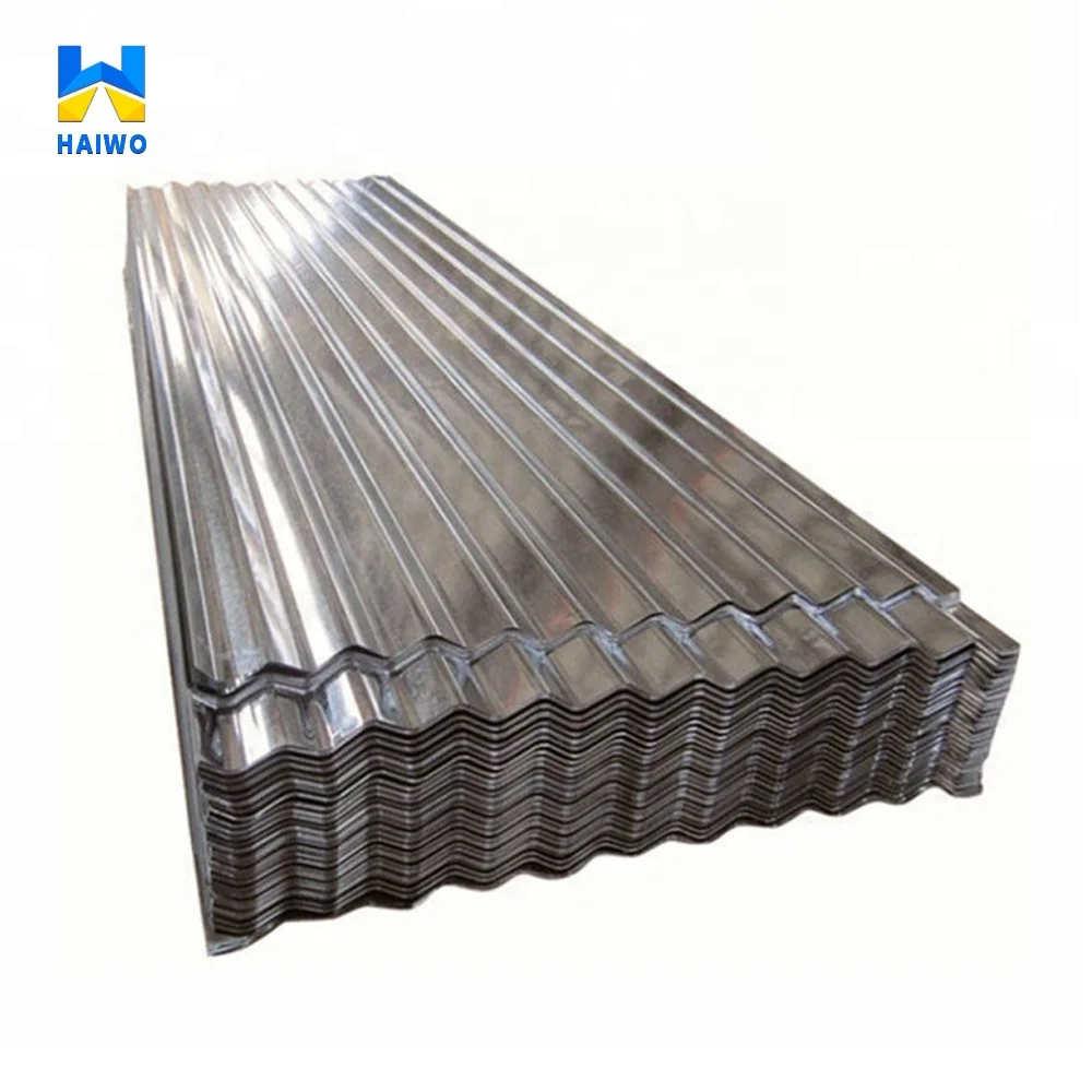 DX51D DX52D 14 Gauge Metal Building Materials Galvanized Steel Color Coated Corrugated Roofing Panels For Construction