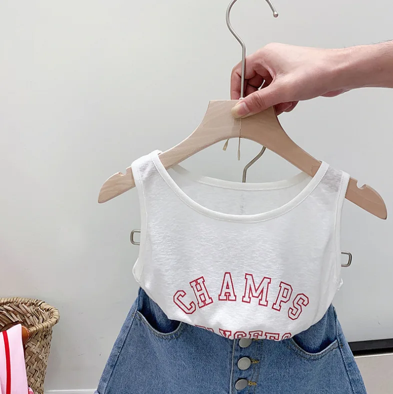Toddler Girl Fashion shirt 3pcs Clothing Set Girl clothes Short Sleeve Denim Short Pant boutique outfit