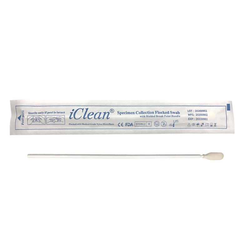 
 Медицинские палочки для отбора проб при транспортировке, сбор образцов носа в горле, носовой тампон из полиэстера, дакрон, стерильные палочки  