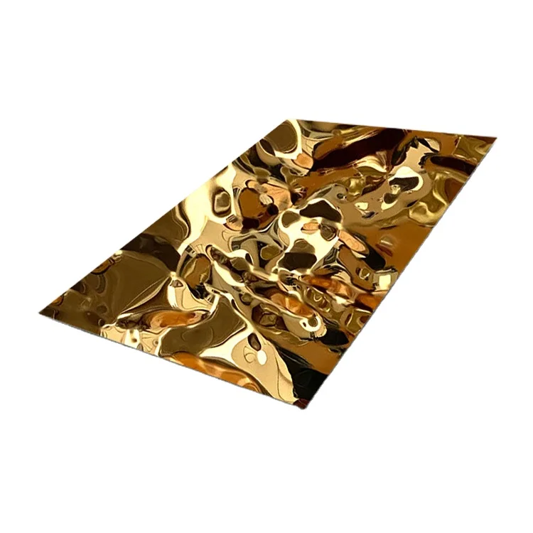 201 304 1500 мм серебро золото цвет воды пульсация нержавеющая сталь лист пластина для плиточная потолочная панель украшения