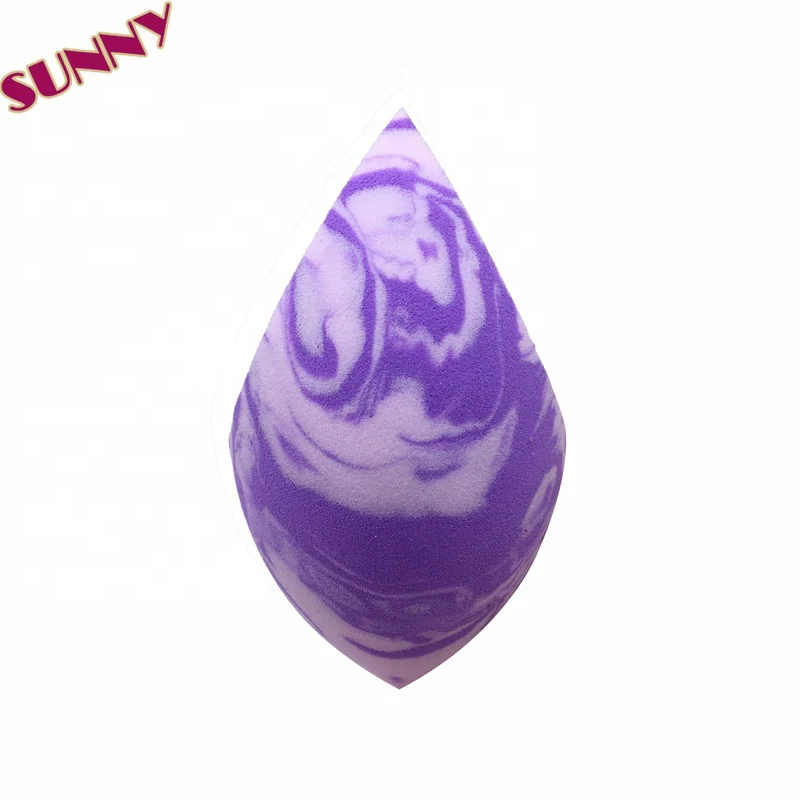 Hot Sell Promotional Hot Non Latex Makeup Sponge Manufacturer light pink marble beauty makeup blender