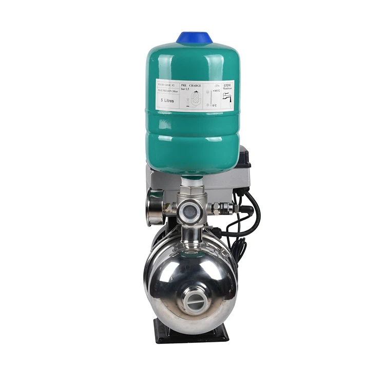 High-Pressure Intelligent Variable Frequency Water Pump Stainless Multistage Pump Wastewater Treatment 5HP Electric Booster OEM