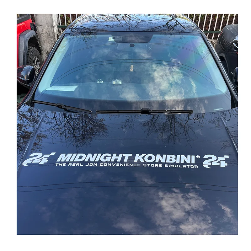 Outdoor UV Resist Customized Waterproof Logo Die Cut Car Window Vehicle Bumper Vinyl Decals for Large Size Banner Sticker