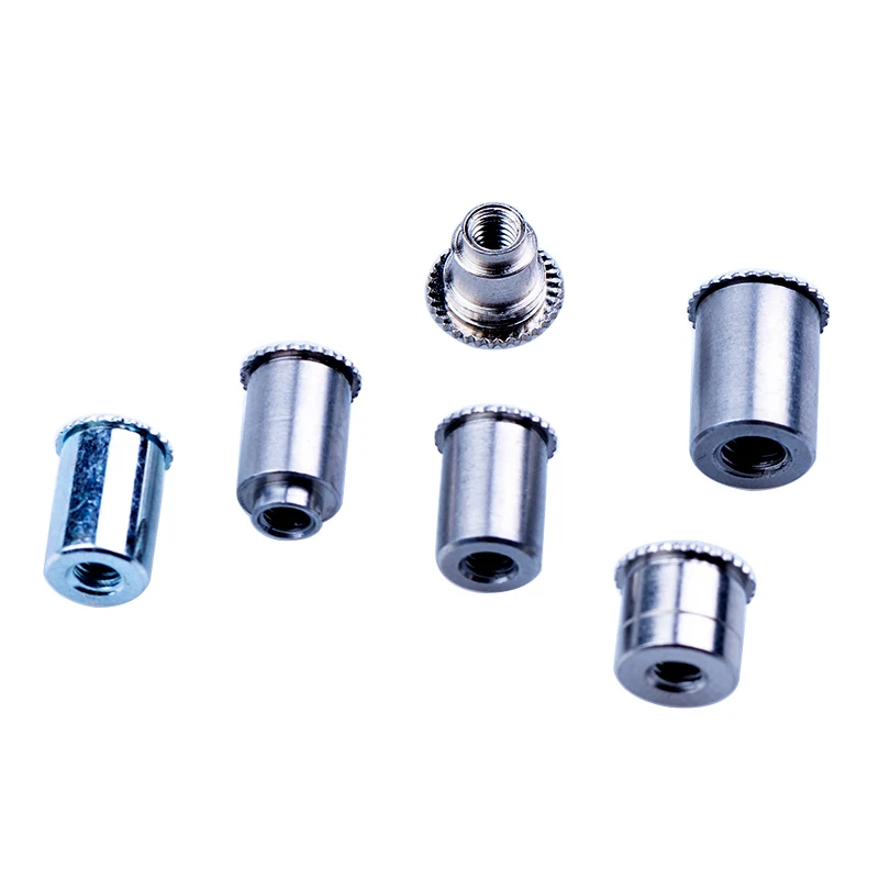 Stainless Steel Blind Hole Anti-slip Press Riveting stud Standoff CNC parts
