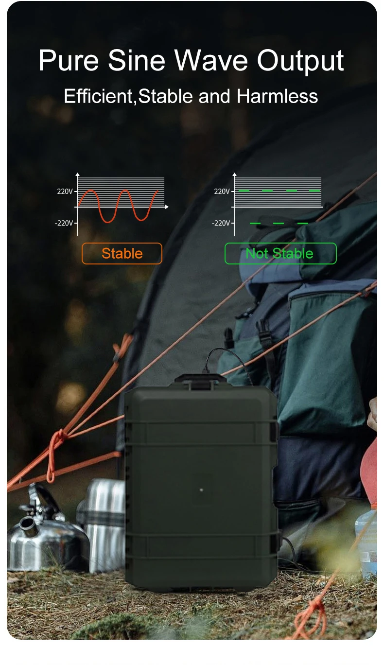 portable generator electric outdoor  solar battery 3000w 5000w  power station for electric car