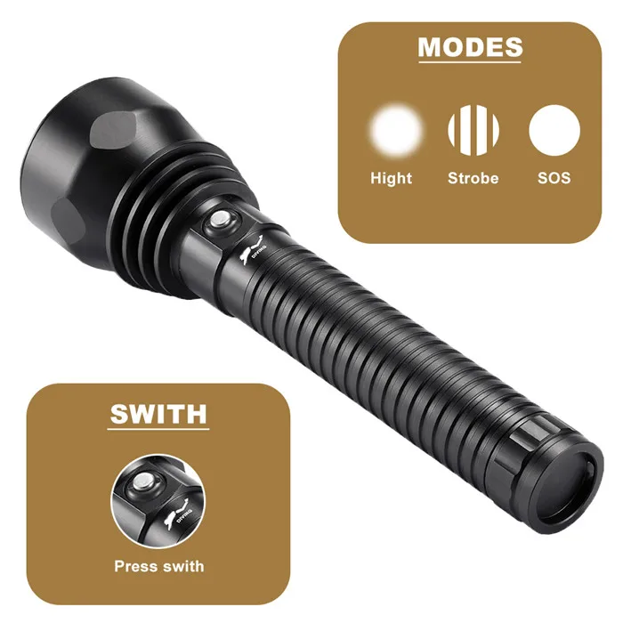 LED Diving torch (13)