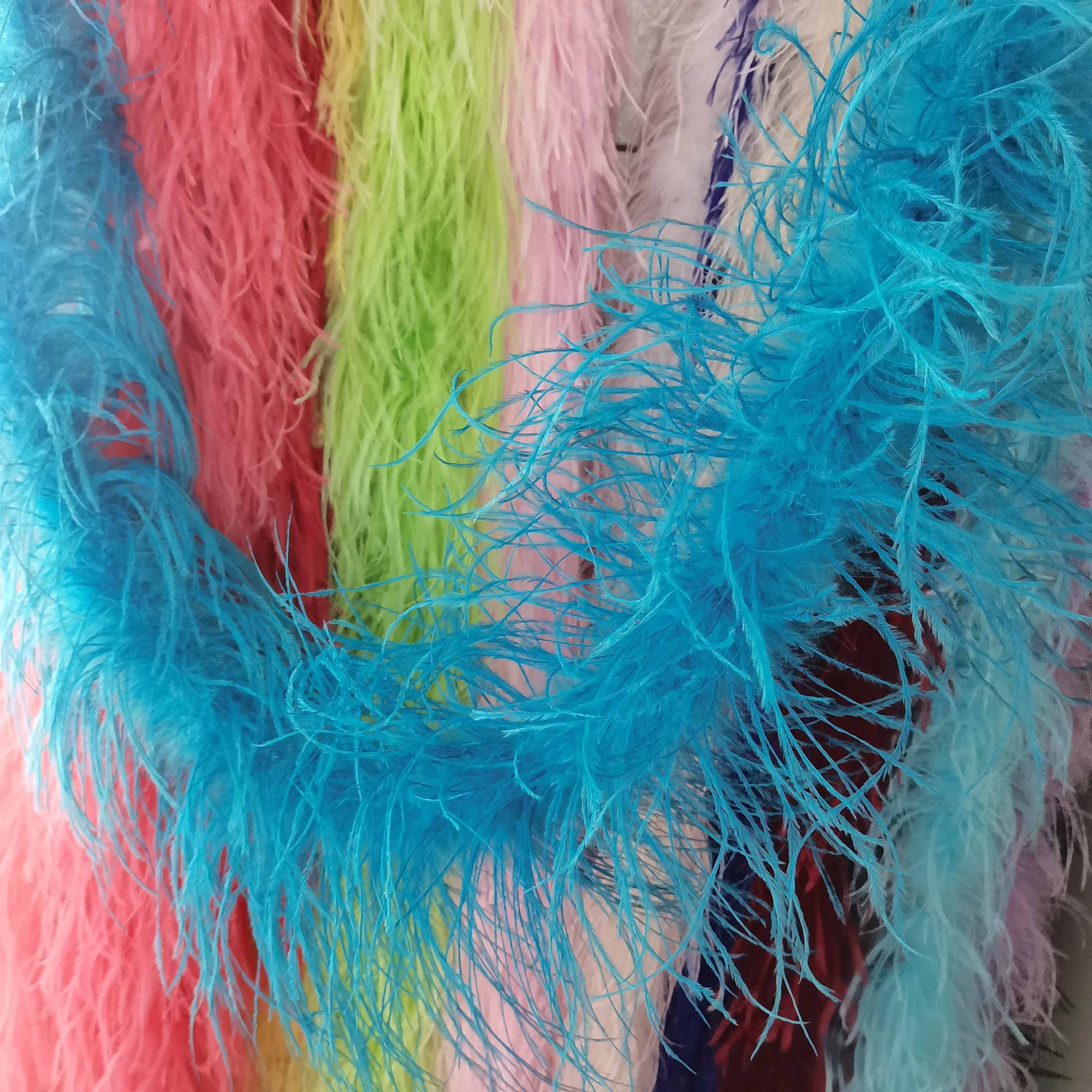 Изготовление на заказ, 2 ярда/метр, 1-10 ПЛИС, пушистый страусиный перо, боа, отделка, отделка, меховой шарф-шлейф для костюмов, женское платье