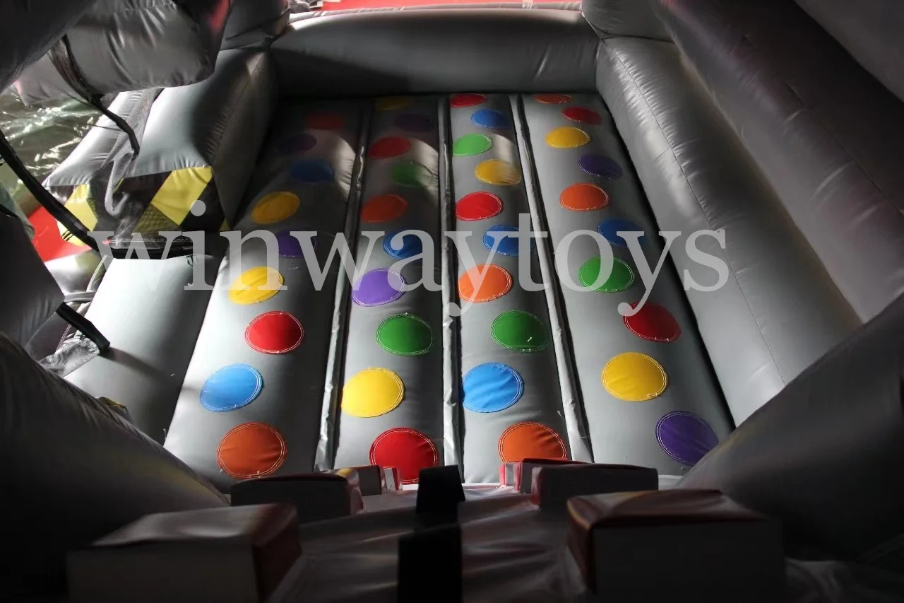 Inflatable Jumping Castle Dinosaur Bounce Combo House T-Rex Bounce and Slide Combo