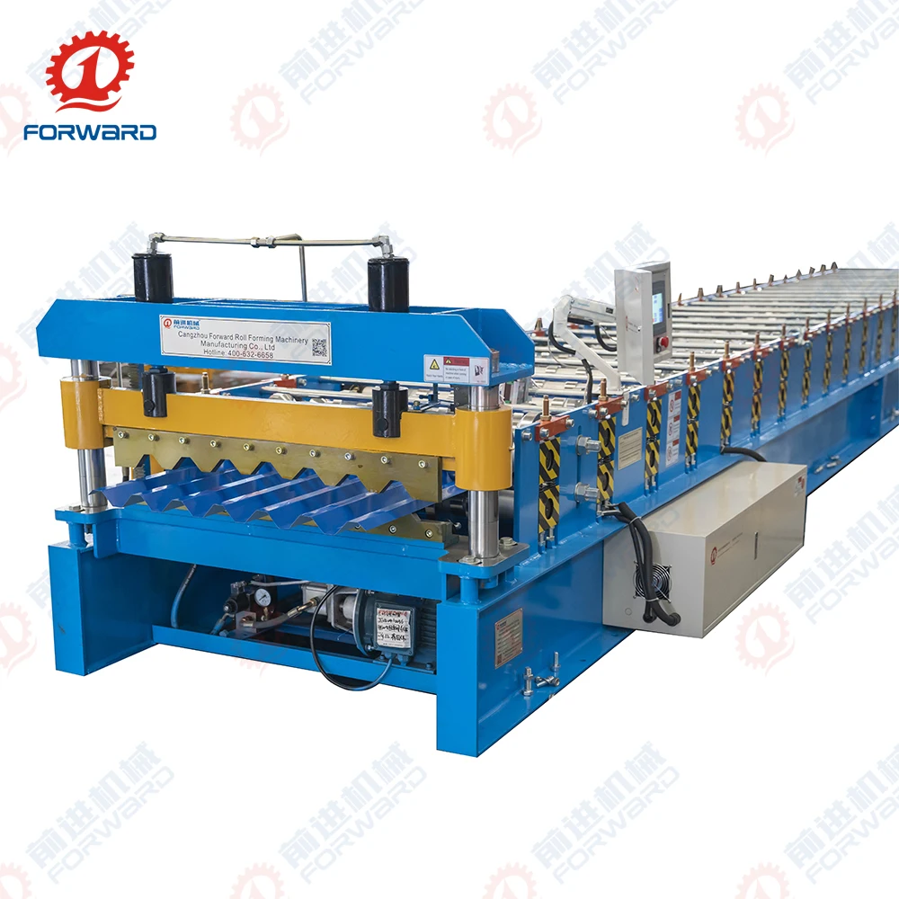 Trapezoidal Roof Tile Roll Forming Machine Cold Formed Steel Machine Trapezoid Roll Forming Machine