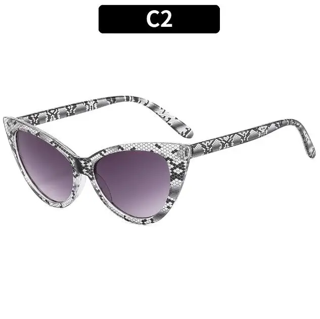 2025 New Trendy Fashion Cateye American Flag Vintage Ladies Sunglasses Women Shades Custom Logo