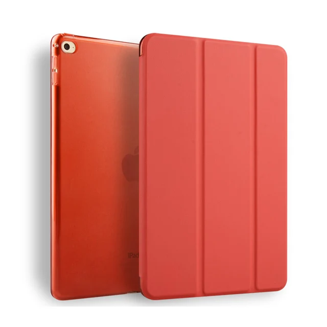 Ultra Thin Smart PU Leather Book Flip Cover Case for iPad pro 12.9 with Trifold Stand sleep