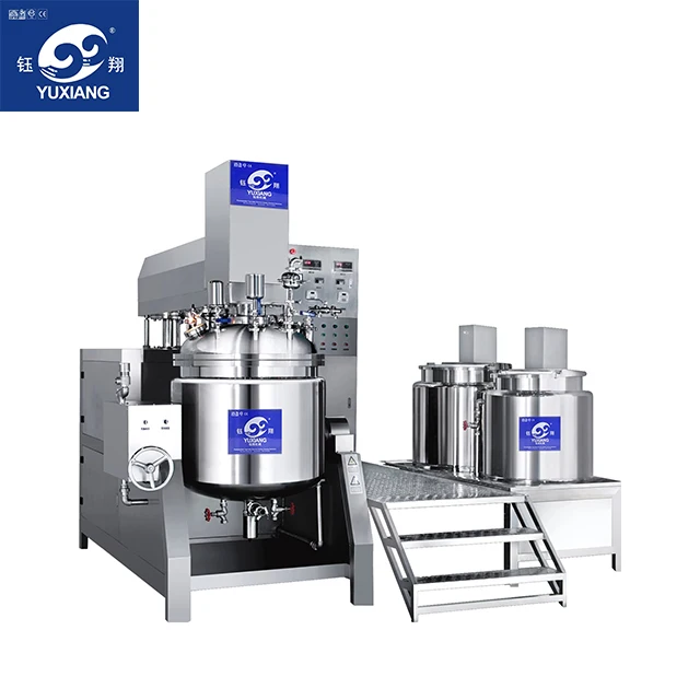 Cosmetic Equipment silverson mixer homogenizer cosmetics  liquid homogenizer mixing tank with homogenizer