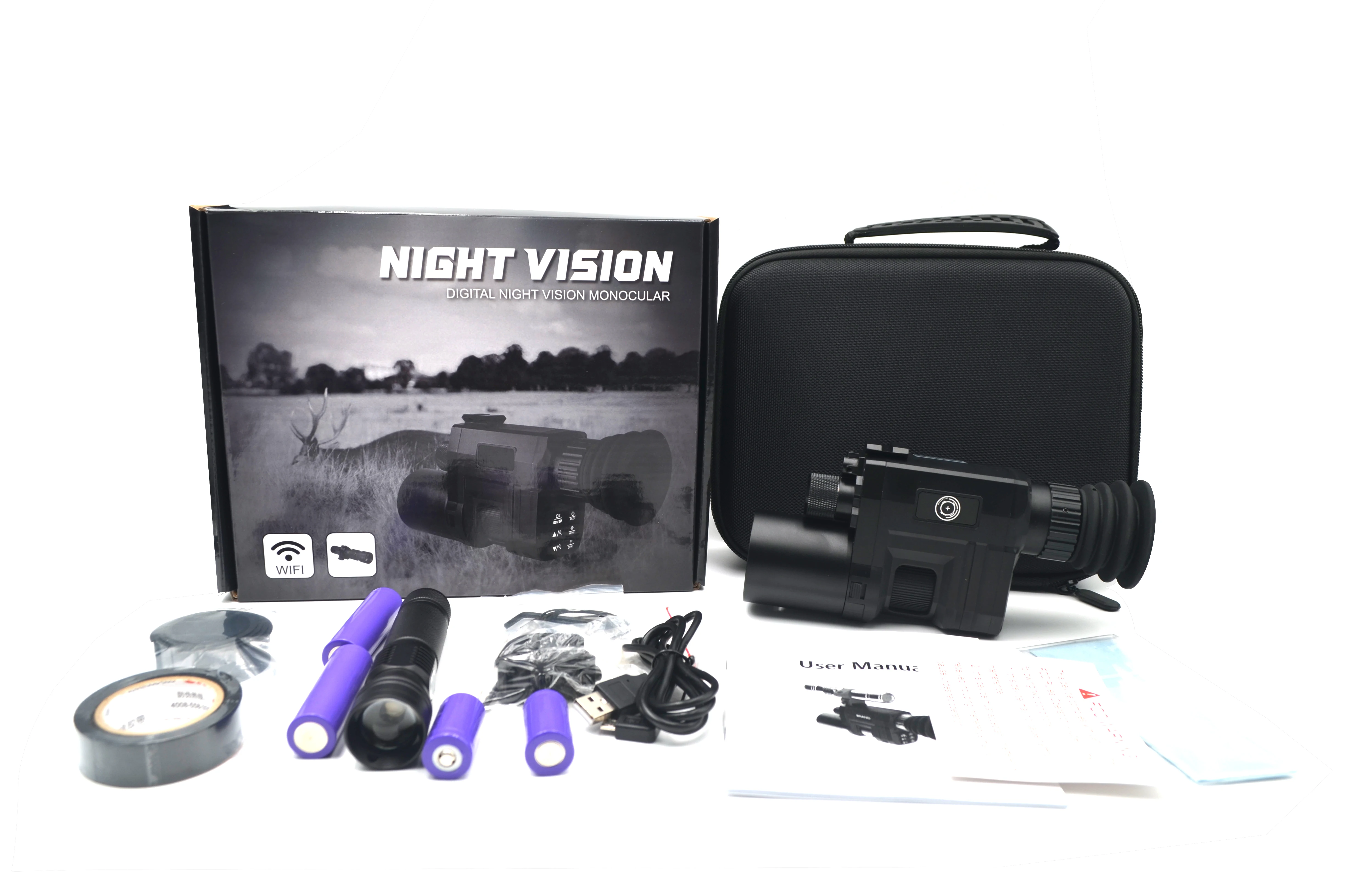 NV3000  Night Vision Monocular for Hunting 4*zoom IR googles spy for animal