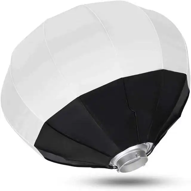 Soft box Ball Photography Lighting Equipment Easy Folding Ball Soft Box with Bowens Mount for Strobe Continuous Light