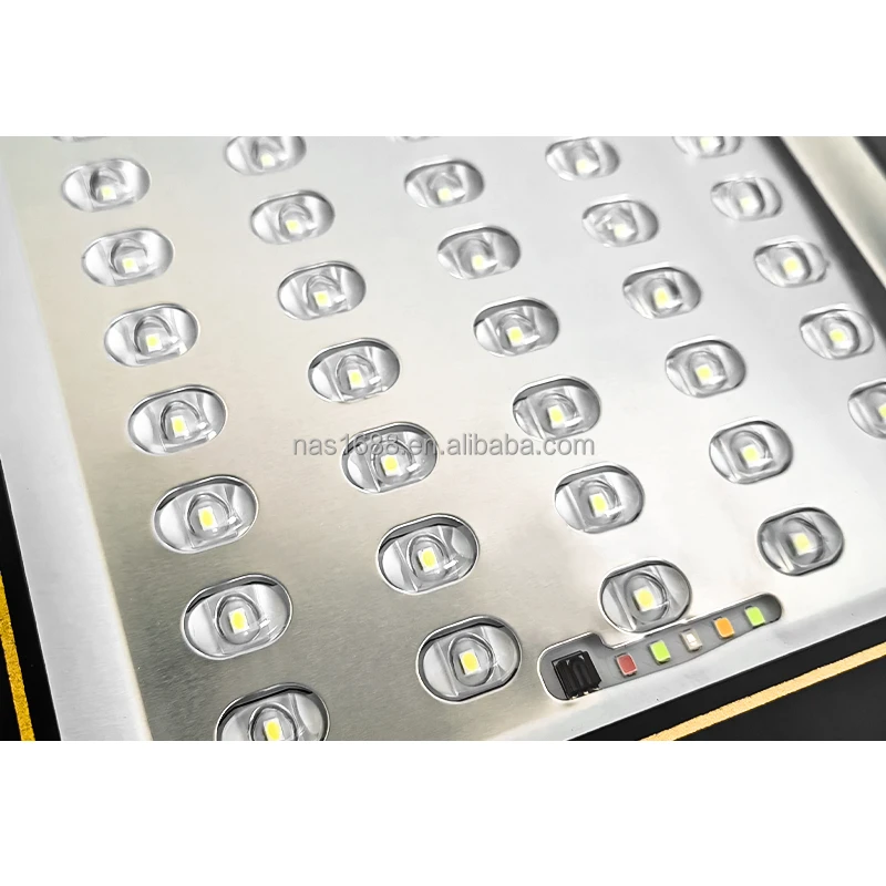 Smart auto dimming control high efficiency luces solares exterior panel with led solar street light