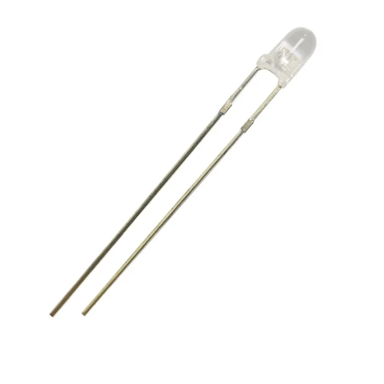 Chinese special wavelength  manufacturer offer  T-1 3mm through hole water clear lens 910nm InGaAs infrared diode lamp