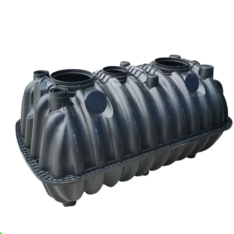 
1m3 septic tank sewege treatment system underground PP plastic tank factory from China 