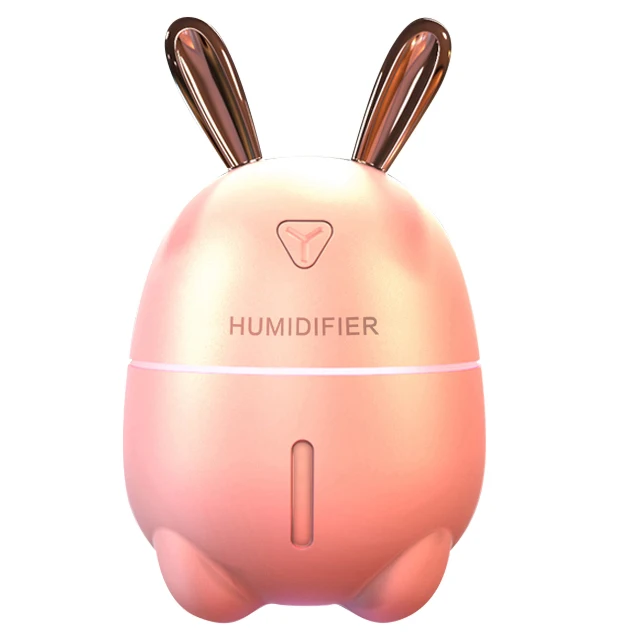 Cute Cartoon Rabbit Portable Cool Mist Usb Mini Air Humidifier Air Purifier Desktop Mini Essential Oil Air Humidifier
