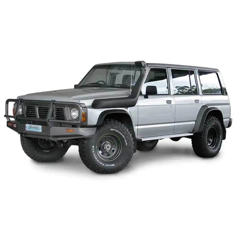 SNY60NA 4x4 Off-road Car Accessories Factory Directly Supply Durable Matte Black Snorkel for GQ Patrol Y60