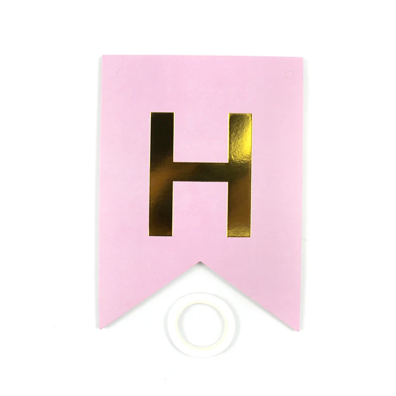 Happy Birthday Hanging Paper Banner Flag Theme Fiesta Party Decorations For Events Party Supplies