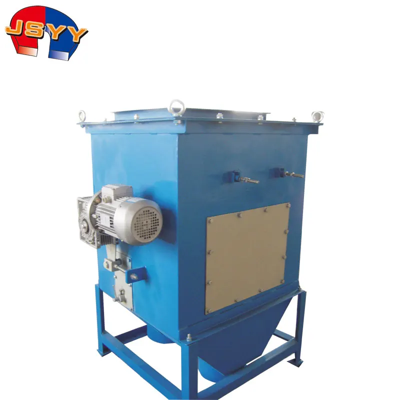 Low-cost drum magnetic separator for dry powder and granular processing industry