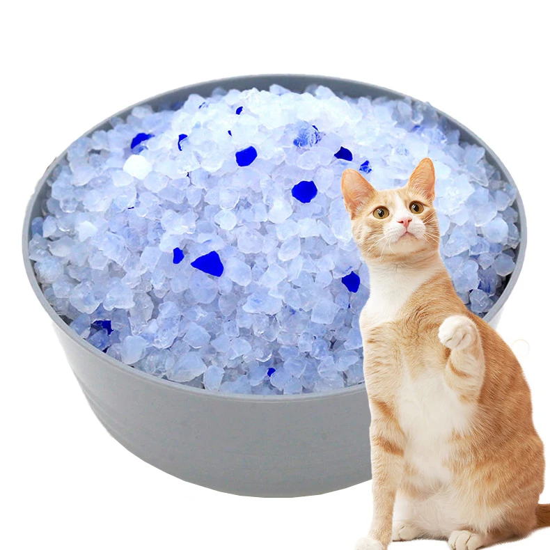 High Quality Silica Gel Cat Litter Sand Dust Free Super Absorbent silica gel cat litter