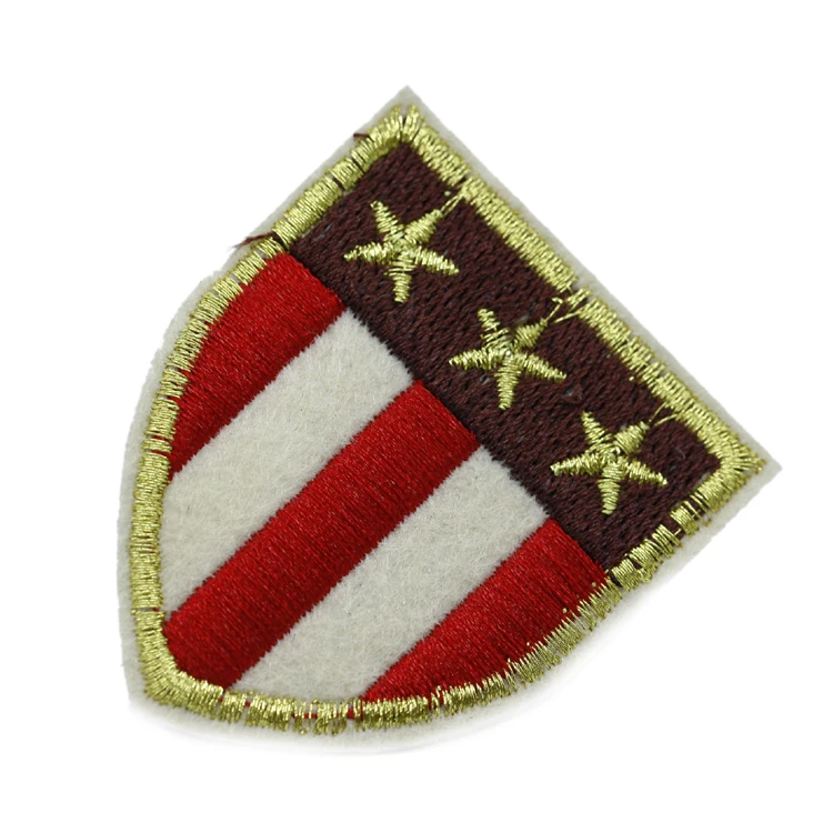 Clothing Brand Name Logo Embroidery 3d Embroidery Badge Embroidered Patches Clothing Sew On Iron On Patch 3d Embroidery Patch