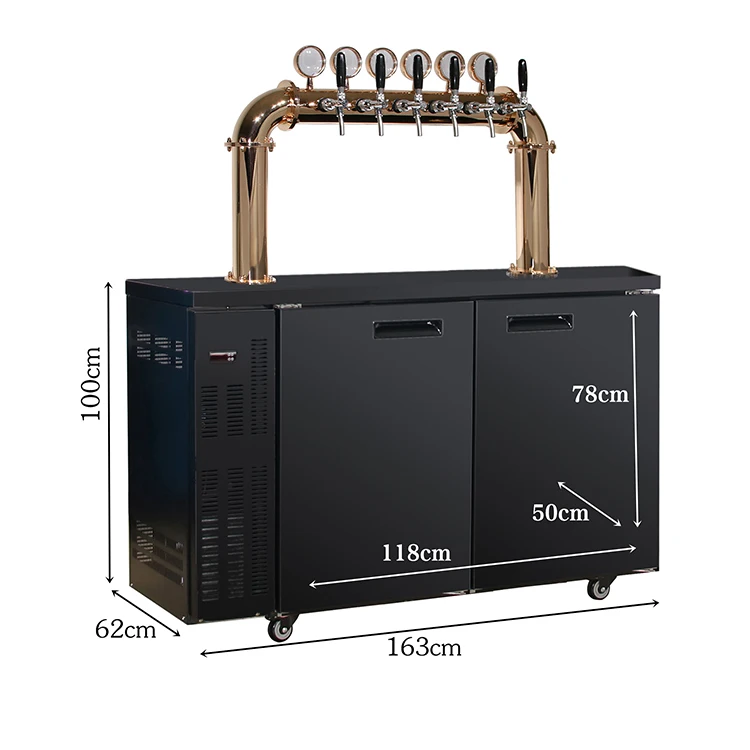 Индивидуальный простой в использовании Прочный пивной башенный кулер