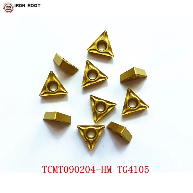 TCMT CNC Lathe Cutting Tools Turning Carbide Insert TCMT090204-HM Carbide  Tips  For Steel