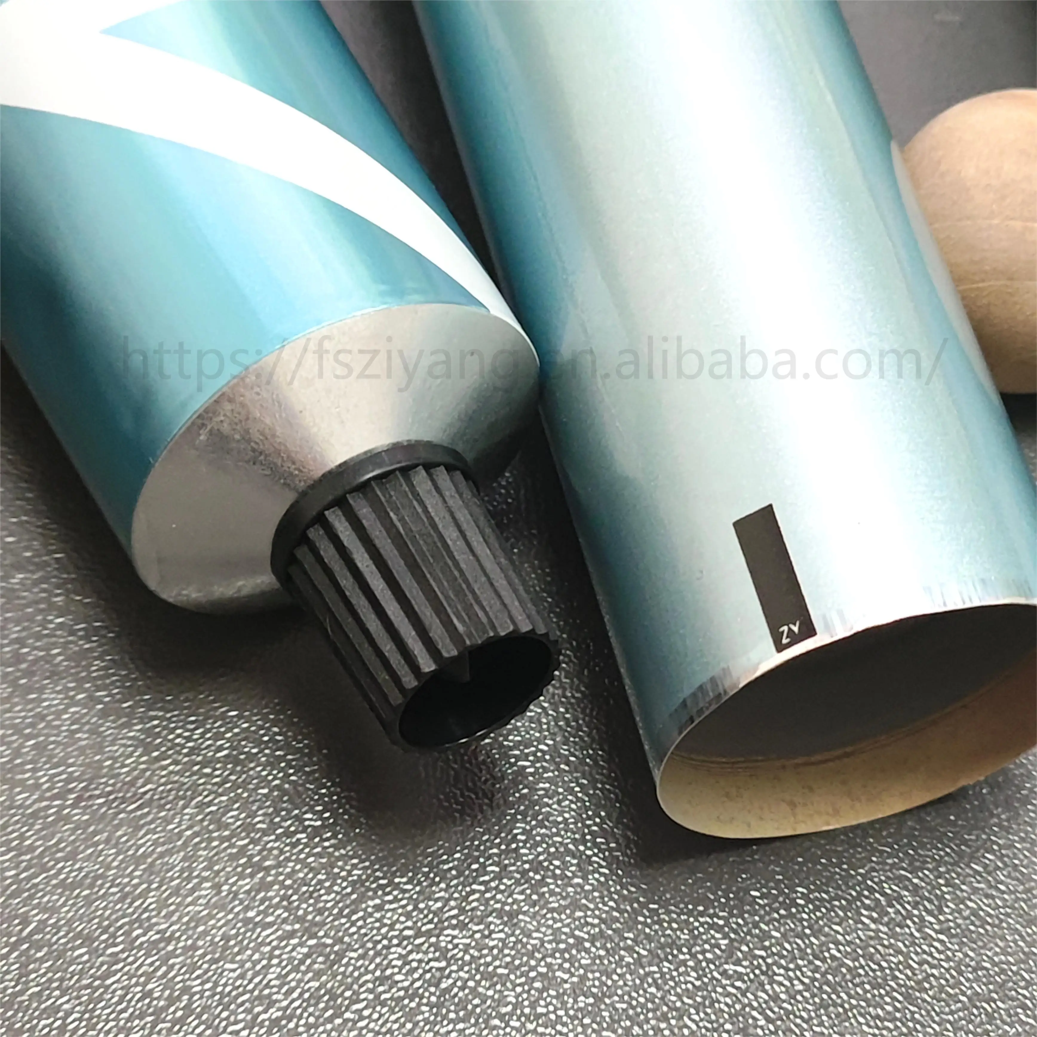 Ziyang Hair Dye  Aluminum Tube Custom Printing Hair Cream Collapsible Tube Base Sliver Metal Coating Tube