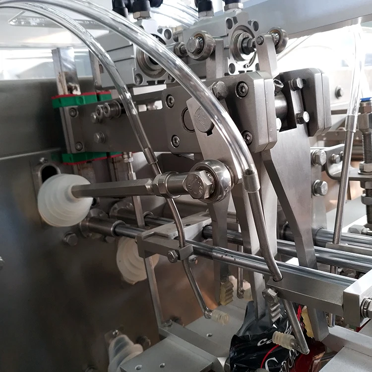 Made in China Zipper Ziplock Bag Poweder Packing Machine 50ppm Automatic Doypack Filling Ice Candy Food Packaging Machine