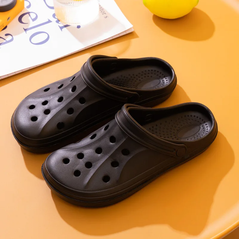 EVA Anti-Slip Unisex Clogs Shoes Solid Color