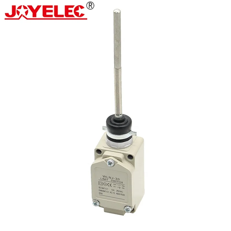 Электрический концевой выключатель JOYELEC с плунжером WLNJ-30 готовой акции 10А 250VAC