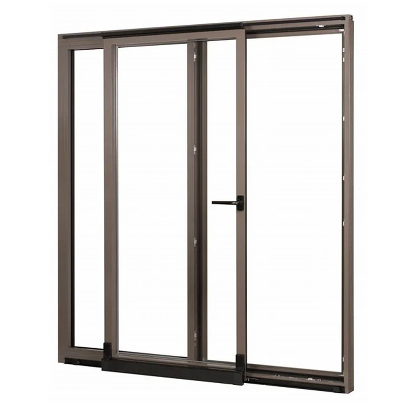 Minimalist Design Supplier Bulk Aluminum Door Smart Motorized Blind Glass Sliding Door