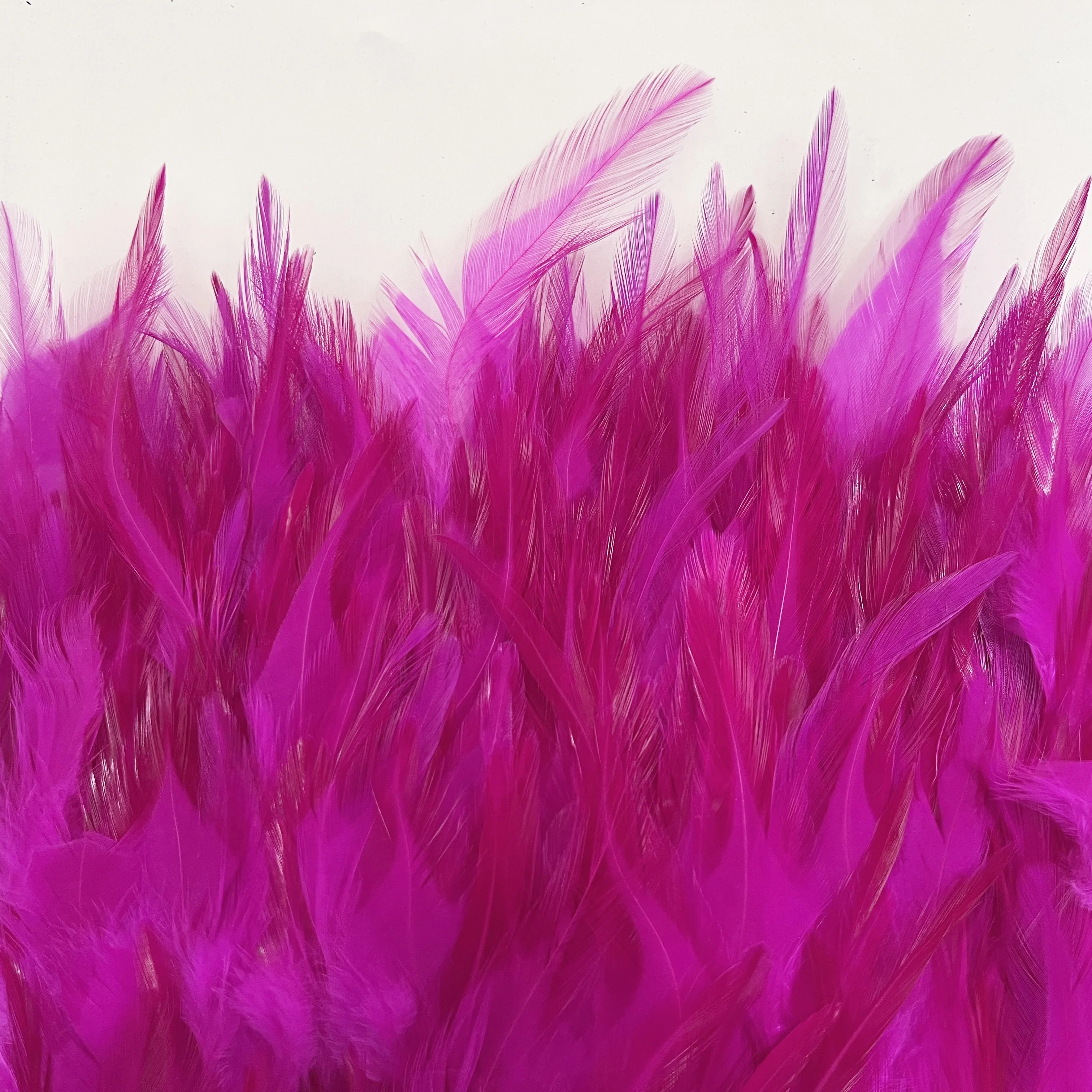 hackle feather trim
