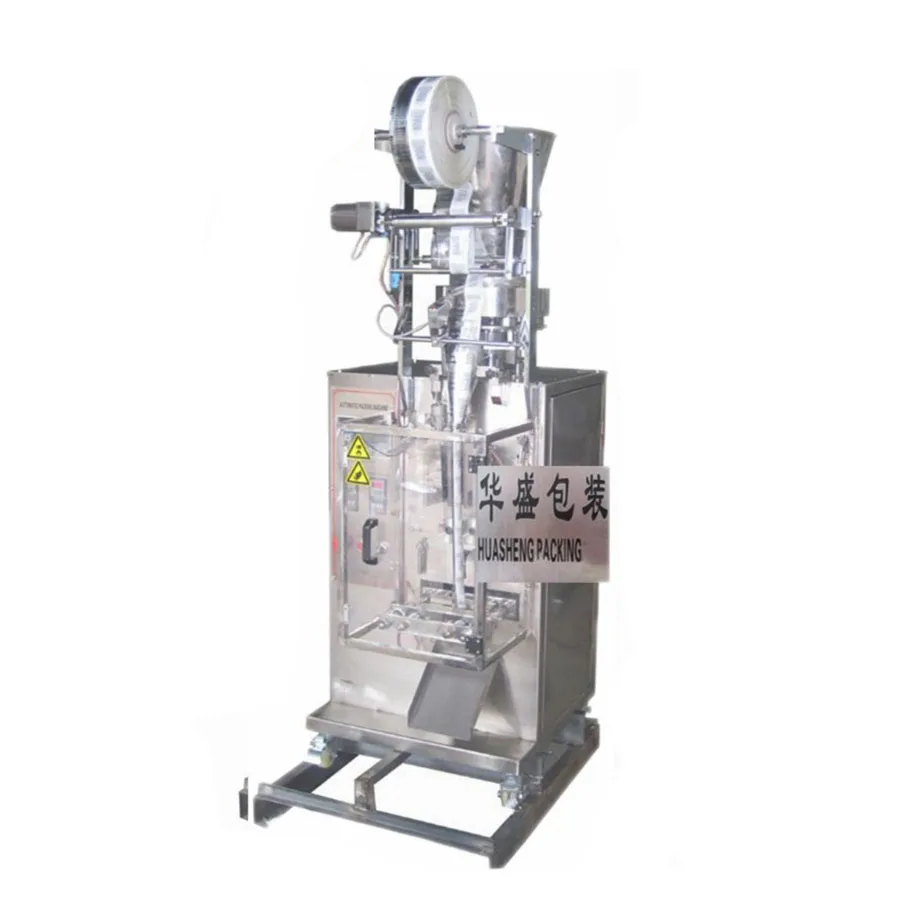 HS240BK нержавеющая сталь автоматическая вертикальная подушка мешок гранулы упаковочная машина