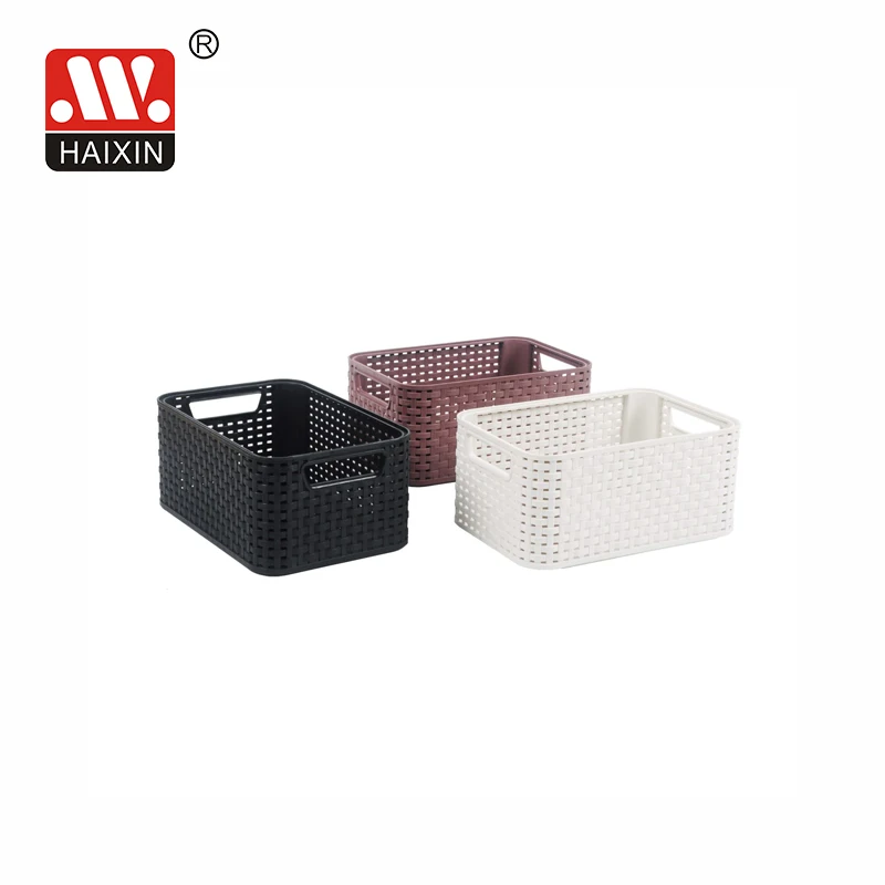 Kitchen bathroom kids toys cosmetic tool organizer laundry snacks books containers makeup boxes and bins plastic storage basket