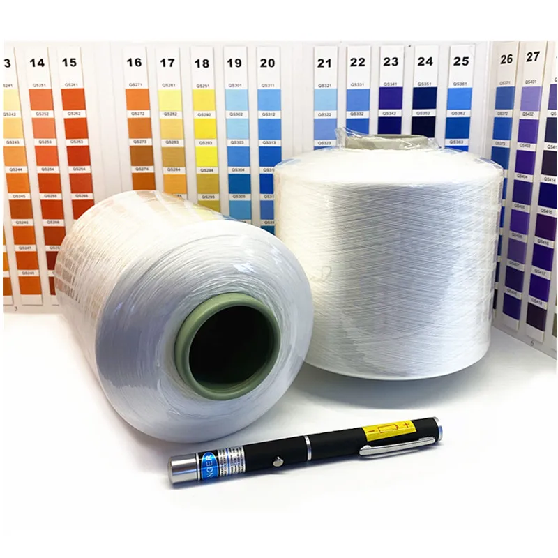 Regenerated yarn FDY warping 54023300 recycled polyester yarn export hs code for polyester yarn for weaving