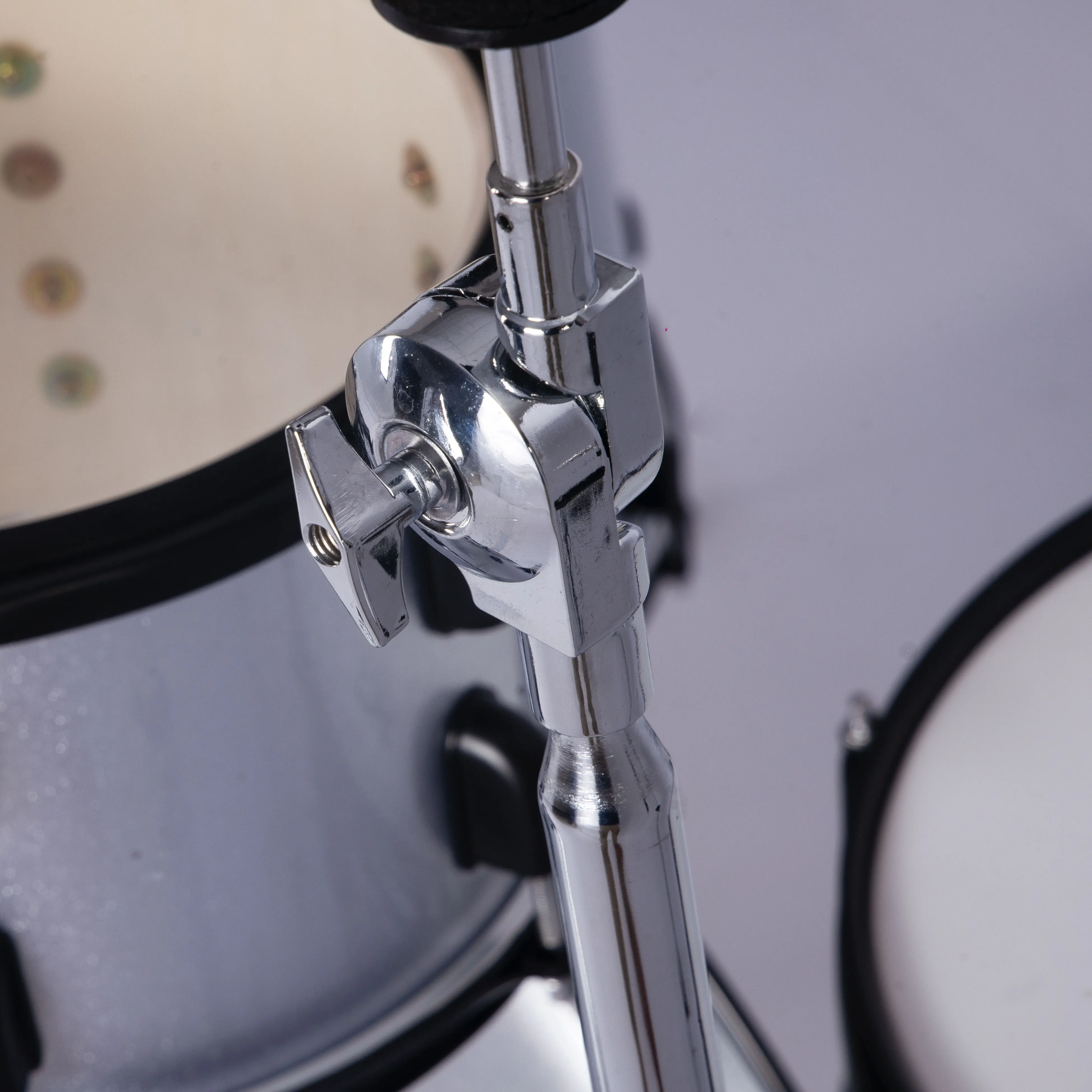 Poplar wood shell musical instrument acustic drum set