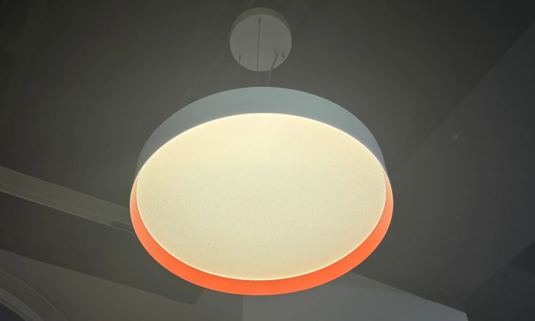 Round Circle led commercial ceiling Different Color Temperature Aluminum Profile led Round light For Indoor Decorative Lighting