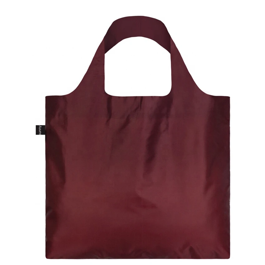 Beach Canva Cloth Shopping Bags Ladies Blank Polyester Zipper Hand Bag Clear Foldaway Recyclable Grocery Tote Wholesale