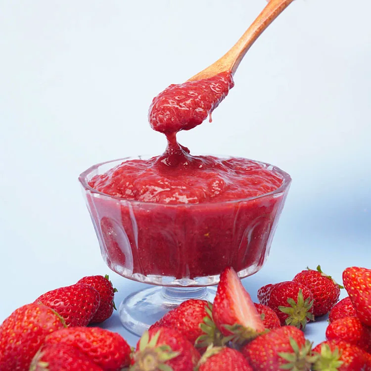 High Quality Fruit Jam Strawberry Puree Manufacturer Delicious taste