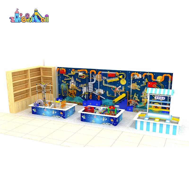 High quality indoor kid playground  interactive game wall equipment of commercial indoor for sale