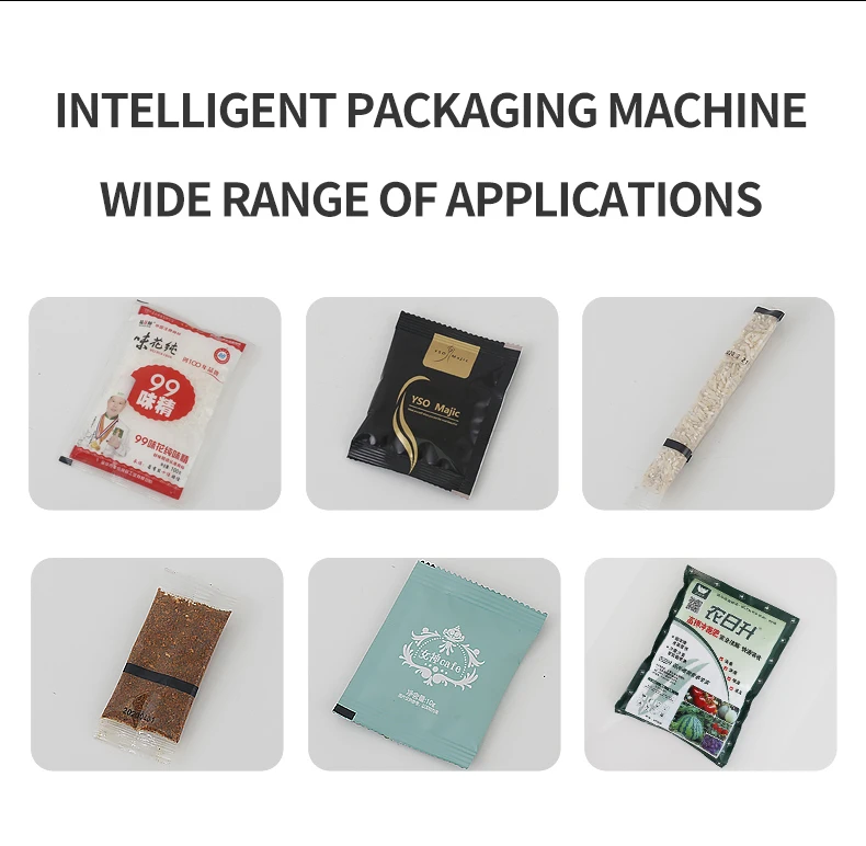 F 100 Multi Function Hot Sale Detergent Spice Powder Pva Film Vertical Packing Machine Manufacturer